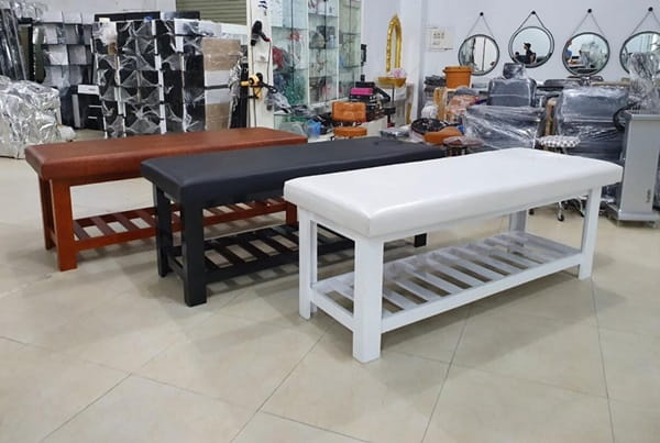Giường chuyên nối mi massage body
