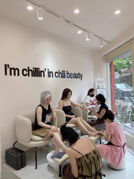 Ghế nail mini