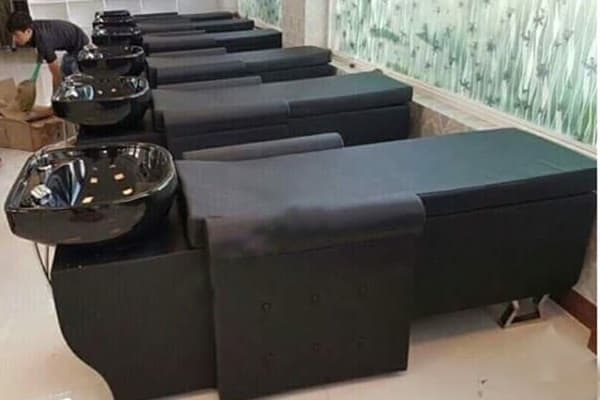 giường gội đầu có bồn nước