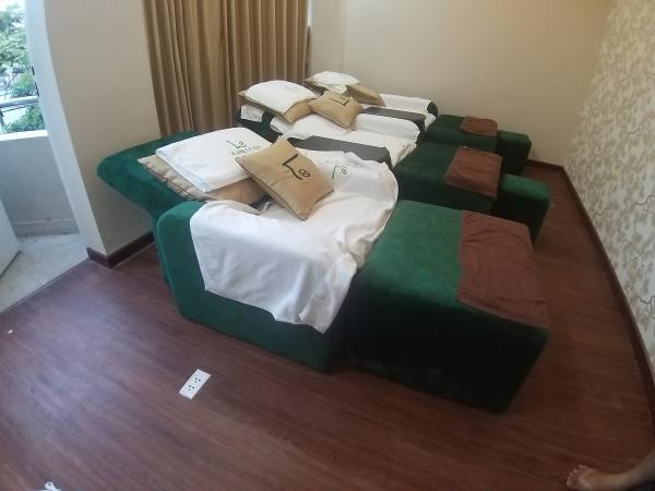 Ghế foot massage giá rẻ bọc vải